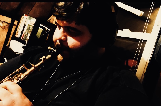 Tito with saxophone